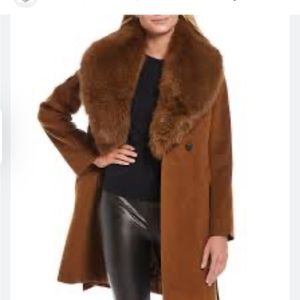 Katherine Kelly kashmare coat in size 8 new with tags